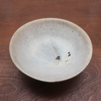 Lot 32 - A Chinese blue-glazed bowl