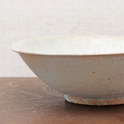 Lot 32 - A Chinese blue-glazed bowl