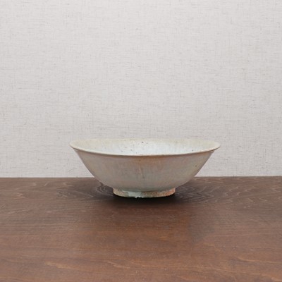 Lot 32 - A Chinese blue-glazed bowl