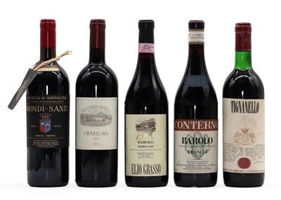 Lot 191 - A selection of Italian red wines (5)