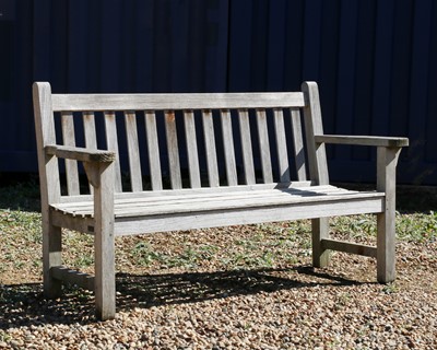 Lot 469 - A Barlow Tyrie teak garden bench