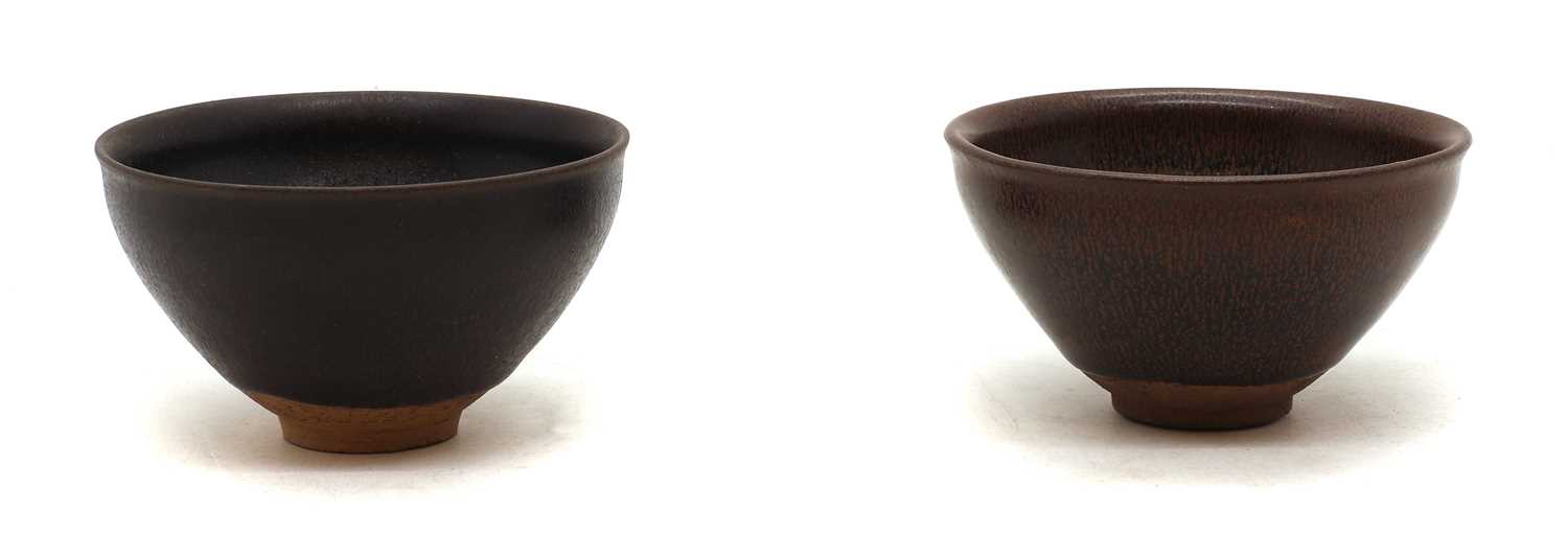 Lot 150 - Two Chinese Jian ware tea bowls
