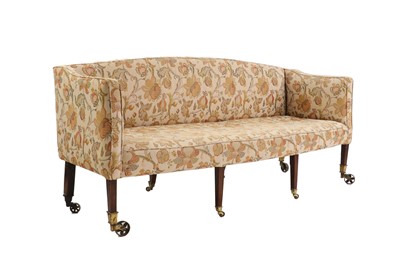 Lot 329 - A George III mahogany sofa