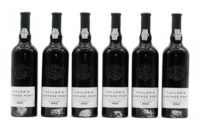 Lot 204 - Taylors, Vintage Port, 1992 (6, OWC)