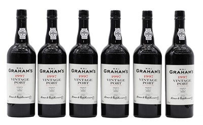 Lot 201 - Grahams, Vintage Port, 1997 (6, OWC)