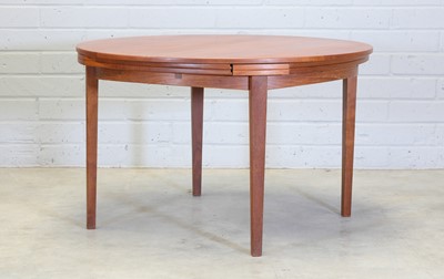 Lot 371 - A Danish teak 'Flip-Flap' table