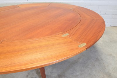 Lot 371 - A Danish teak 'Flip-Flap' table