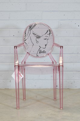 Lot 513 - A Louis Ghost x Barbie armchair