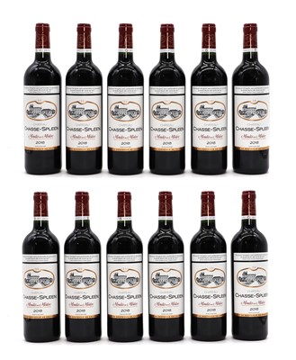 Lot 74 - Chateau Chasse-Spleen, Moulis-en-Medoc 2016 (12, in two OWCs)