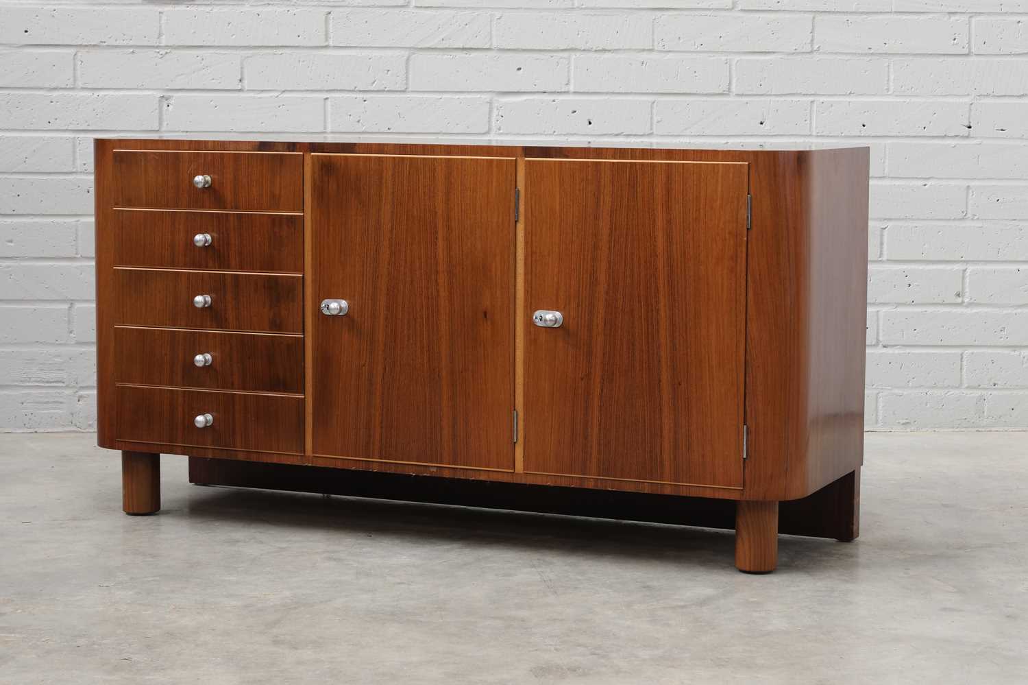 Lot 146 - A Gordon Russell 'Woburn' Bombay rosewood with elm sideboard