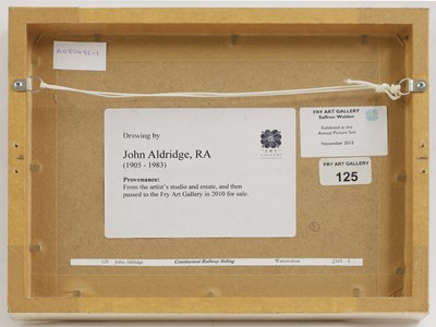 Lot 35 - John Aldridge RA (1905-1983)