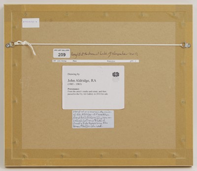 Lot 26 - John Aldridge RA (1905-1983)