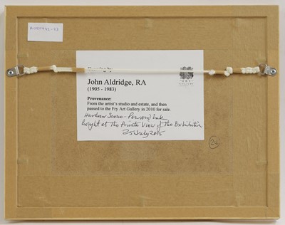Lot 34 - John Aldridge RA (1905-1983)