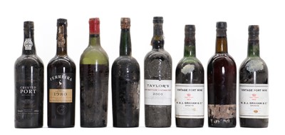Lot 60 - A selection of Vintage and other Port