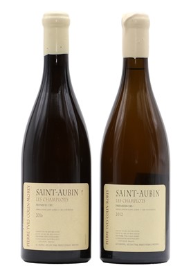 Lot 49 - St-Aubin, Les Champlots, Domaine Pierre-Yves Colin-Morey, 2012 (1) and 2016 (1)