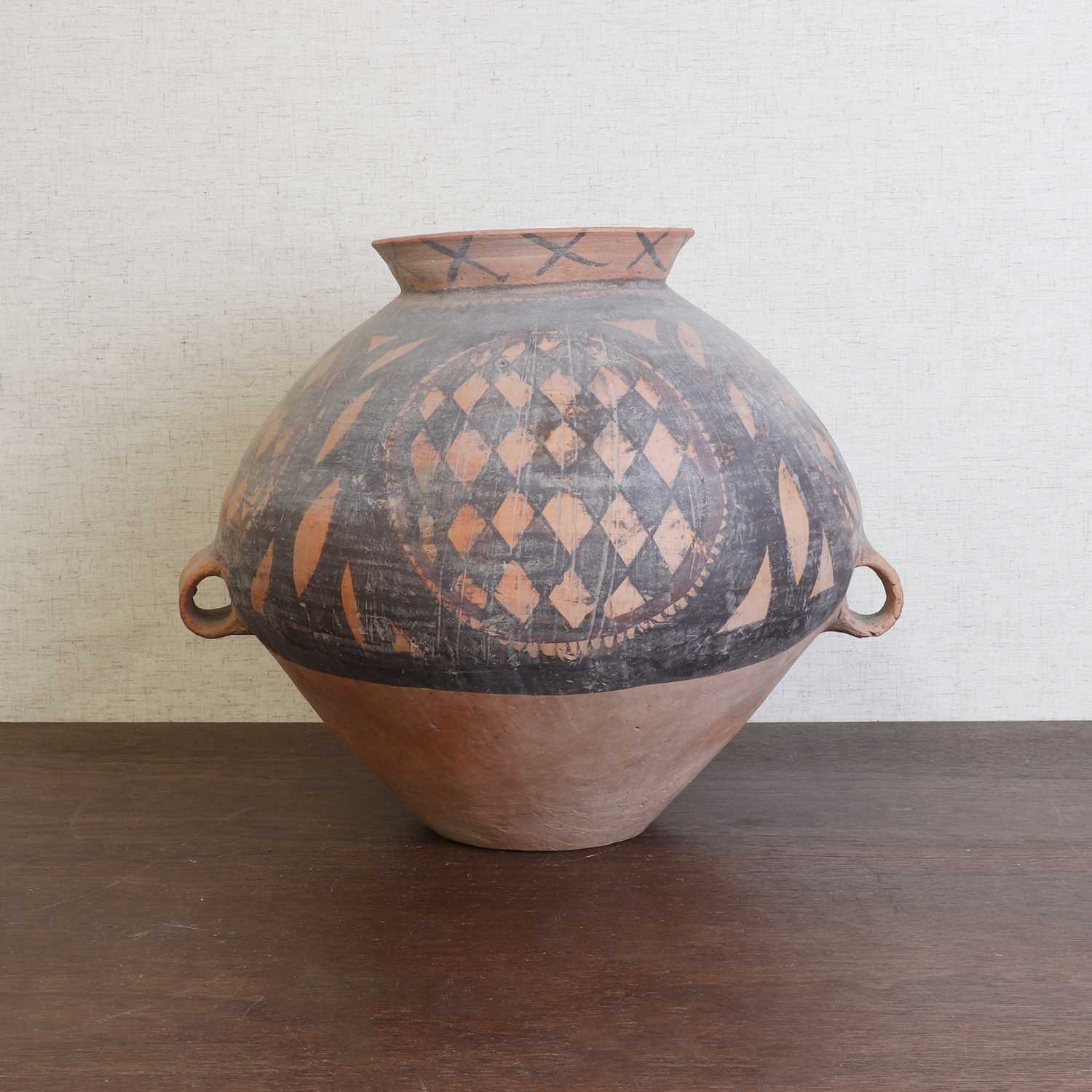 Lot 362 - A Chinese pottery jar