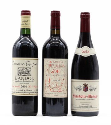 Lot 171 - Domaine de Trevallon, VDP des Bouches du Rhone, 2001 (1), together with two various others