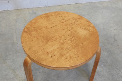 Lot 403 - A Finnish masur birch and bentwood side table
