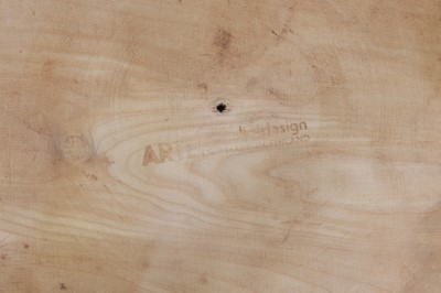 Lot 403 - A Finnish masur birch and bentwood side table