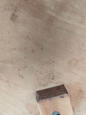 Lot 403 - A Finnish masur birch and bentwood side table