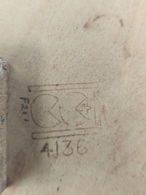 Lot 403 - A Finnish masur birch and bentwood side table