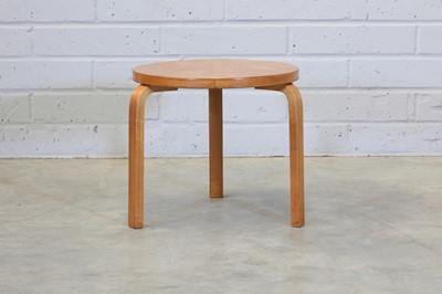 Lot 403 - A Finnish masur birch and bentwood side table