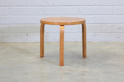 Lot 403 - A Finnish masur birch and bentwood side table