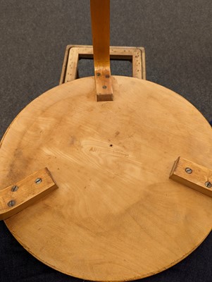 Lot 403 - A Finnish masur birch and bentwood side table