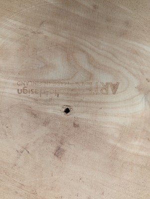 Lot 403 - A Finnish masur birch and bentwood side table