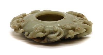 Lot 200 - A Chinese jade water pot