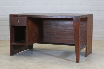 Lot 333 - A teak clerk's desk