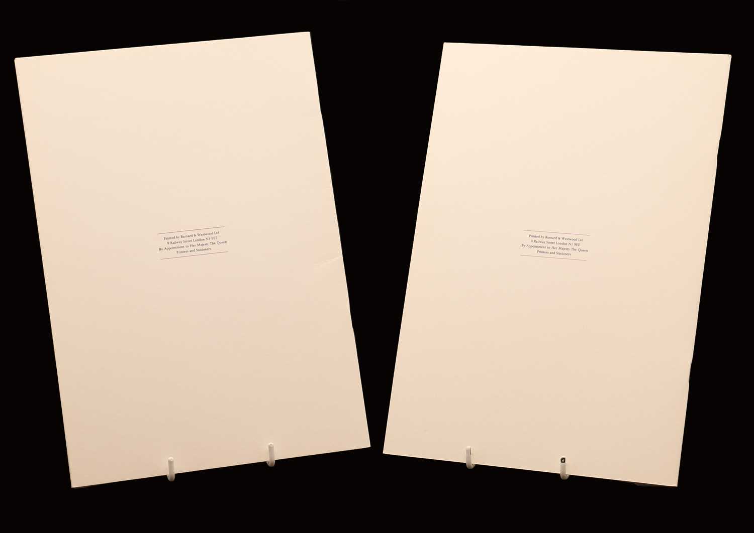 Lot 263 - Two Order of Services for the Funeral of