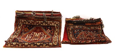 Lot 515A - Two Qashqai wool saddle bags