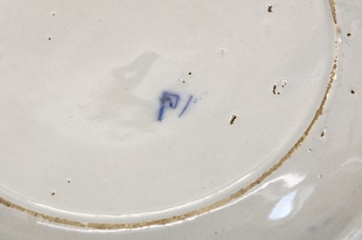 Lot 117 - Six Dutch Delft blue and white plates