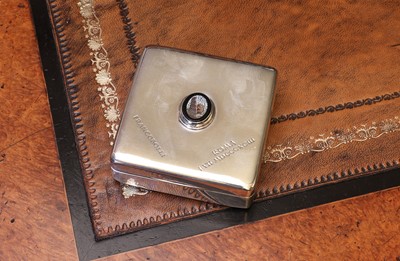 Lot 68 - A Victorian silver stamp box