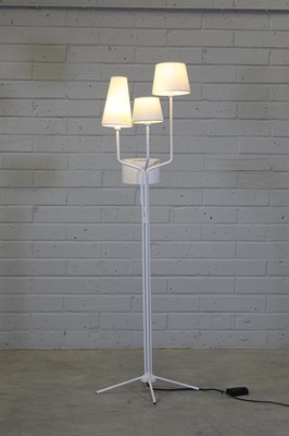Lot 485 - A contemporary 'Tria' four-branch floor lamp