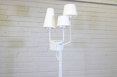 Lot 485 - A contemporary 'Tria' four-branch floor lamp