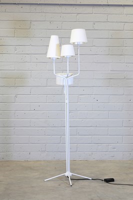 Lot 485 - A contemporary 'Tria' four-branch floor lamp