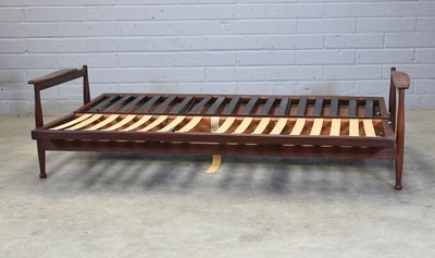 Lot 423 - A 'Manhattan' afrormosia daybed