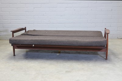 Lot 423 - A 'Manhattan' afrormosia daybed