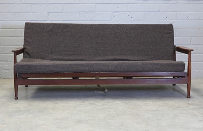 Lot 423 - A 'Manhattan' afrormosia daybed