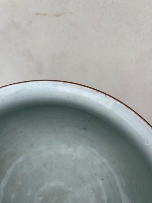 Lot 161 - A Chinese blue and white incense burner