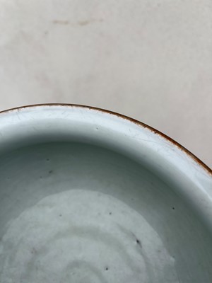 Lot 161 - A Chinese blue and white incense burner