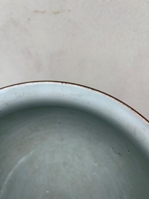 Lot 161 - A Chinese blue and white incense burner