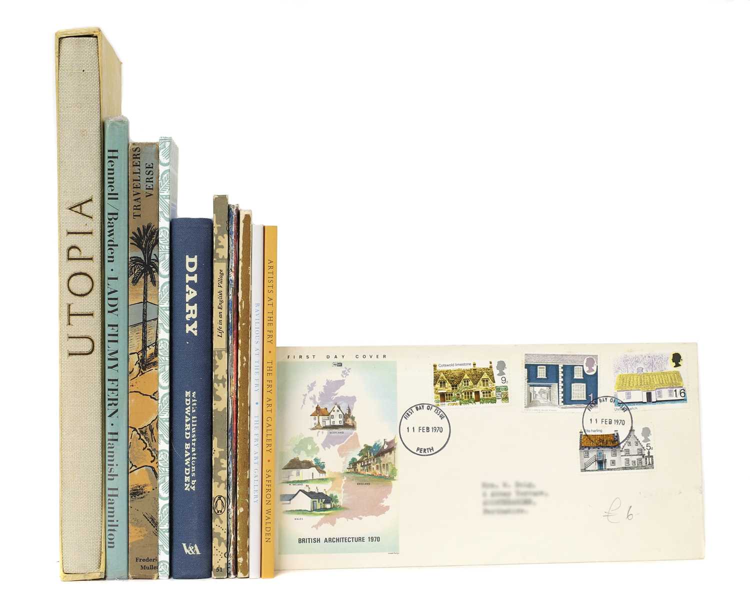 Lot 40 - Ten books and catalogues relating to artists of Great Bardfield