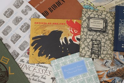 Lot 40 - Ten books and catalogues relating to artists of Great Bardfield