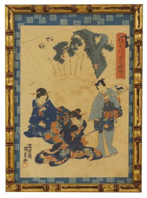 Lot 193 - Utagawa Kunisada 'Toyokuni II' (Japanese, 1823-1880)