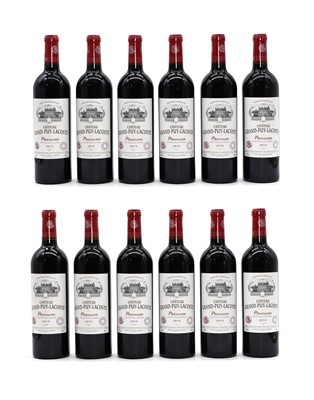 Lot 85 - Chateau Grand-Puy-Lacoste, Pauillac, 2013 (12, in two OWCs)