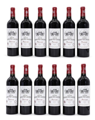 Lot 86 - Chateau Grand-Puy-Lacoste, Pauillac, 2013 (12, in two OWC)