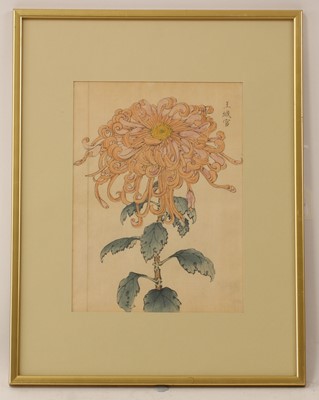 Lot 437 - A group of nine Japanese woodblock prints
